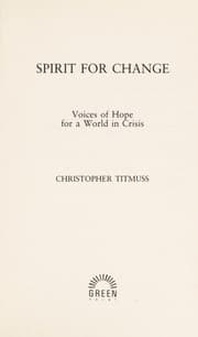 Tapa de Spirit for change