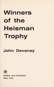 Tapa de Winners of the Heisman trophy