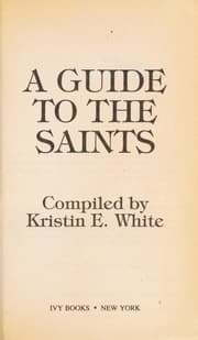 Tapa de Guide to the Saints