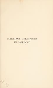 Tapa de Marriage ceremonies in Morocco
