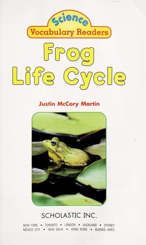 Tapa de Frog life cycle