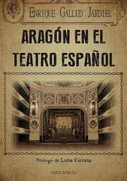 Tapa de Aragón en el teatro español