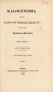 Tapa de Kalogynomia, or the laws of female beauty: being the elementary principles of that science