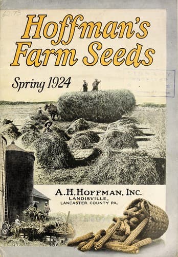 Tapa de Hoffman's farm seeds