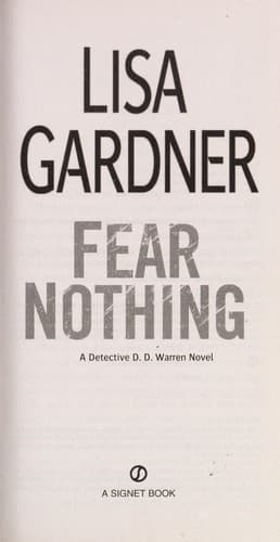 Tapa de Fear nothing