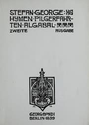 Tapa de Hymnen ; Pilgerfahrten ; Algabal