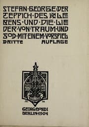 Tapa de Der Teppich des Lebens und die Lieder von Traum und Tod