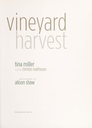 Tapa de Vineyard harvest