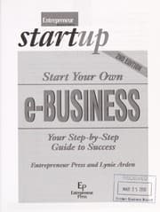 Tapa de Start your own e-business