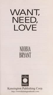 Tapa de Want, need, love