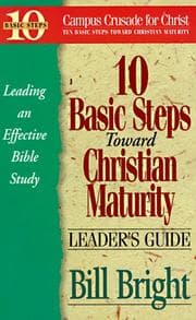 Tapa de 10 basic steps toward Christian maturity