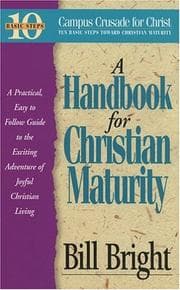 Tapa de Handbook for Christian Maturity