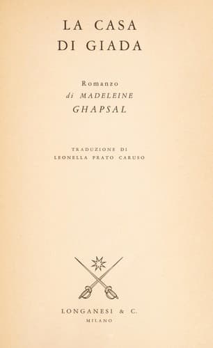 Tapa de La casa di giada