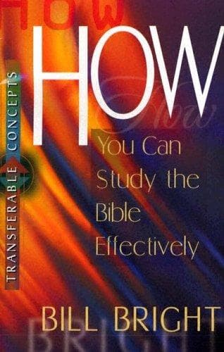Tapa de How You Can Study the Bible Effectively