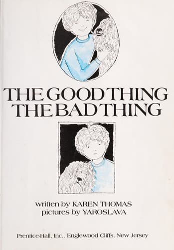 Tapa de The good thing ... the bad thing