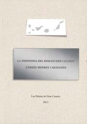 Tapa de La toponimia del romancero canario