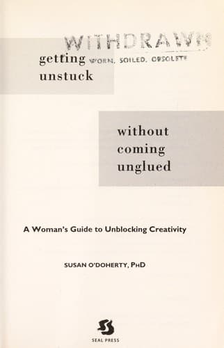 Tapa de Getting unstuck without coming unglued