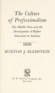 Tapa de Culture of Professionalism