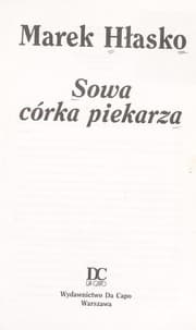 Tapa de Sowa, córka piekarza