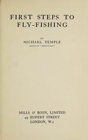 Tapa de First steps to fly-fishing