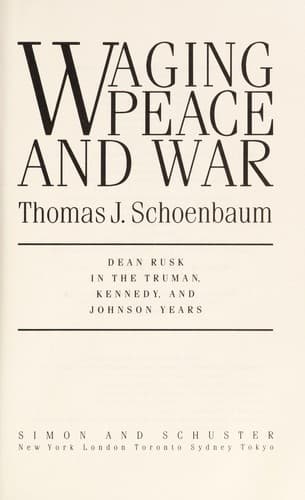 Tapa de Waging Peace & War
