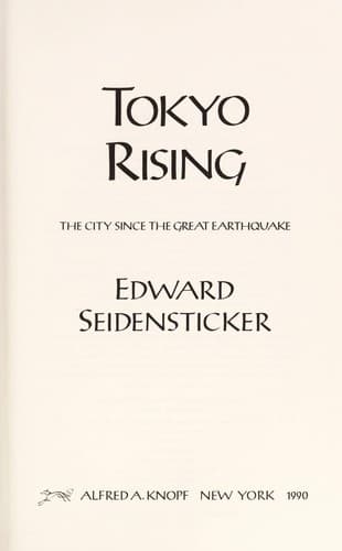 Tapa de Tokyo rising
