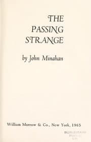 Tapa de The passing strange