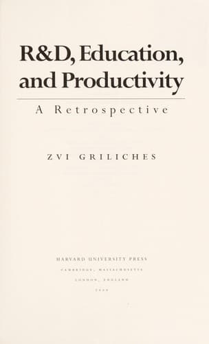 Tapa de R&D, education, and productivity