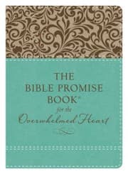 Tapa de The Bible Promise Book for the Overwhelmed Heart