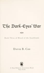 Tapa de The dark- eyes' war