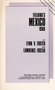 Tapa de Fielding's Mexico 1989