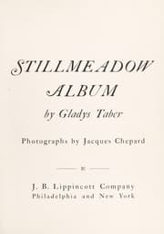 Tapa de Stillmeadow album