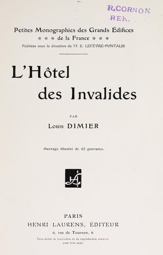 Tapa de L'Hôtel des invalides