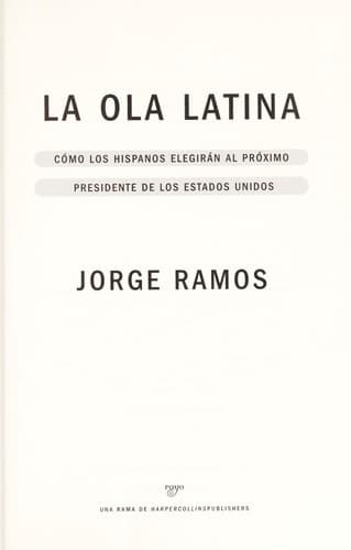 Tapa de La ola latina