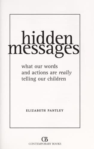 Tapa de Hidden messages