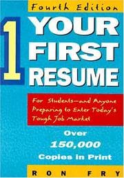 Tapa de Your First Resume