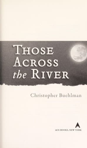 Tapa de Those across the river