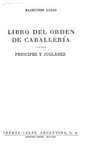 Tapa de Libro del orden de caballería