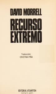 Tapa de Recurso extremo