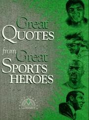 Tapa de Great quotes from great sports heroes