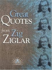 Tapa de Great quotes from Zig Ziglar