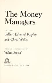 Tapa de The Money managers