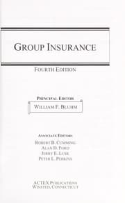 Tapa de Group insurance