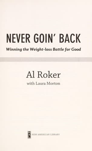 Tapa de Never goin' back