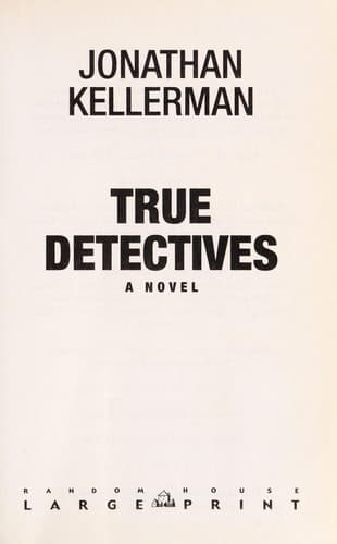 Tapa de True detectives