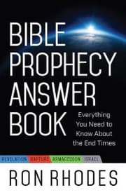 Tapa de Bible Prophecy Answer Book