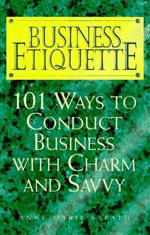 Tapa de Business Etiquette