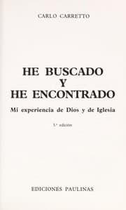 Tapa de He buscado y he encontrado