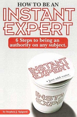 Tapa de How to be an instant expert