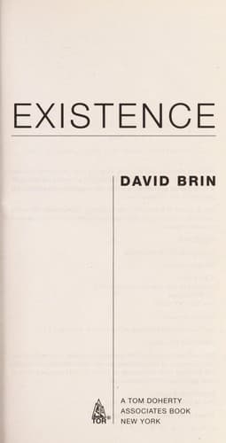 Tapa de Existence